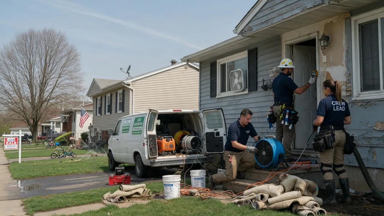 Flood Cleanup in Pulaski, IL near me