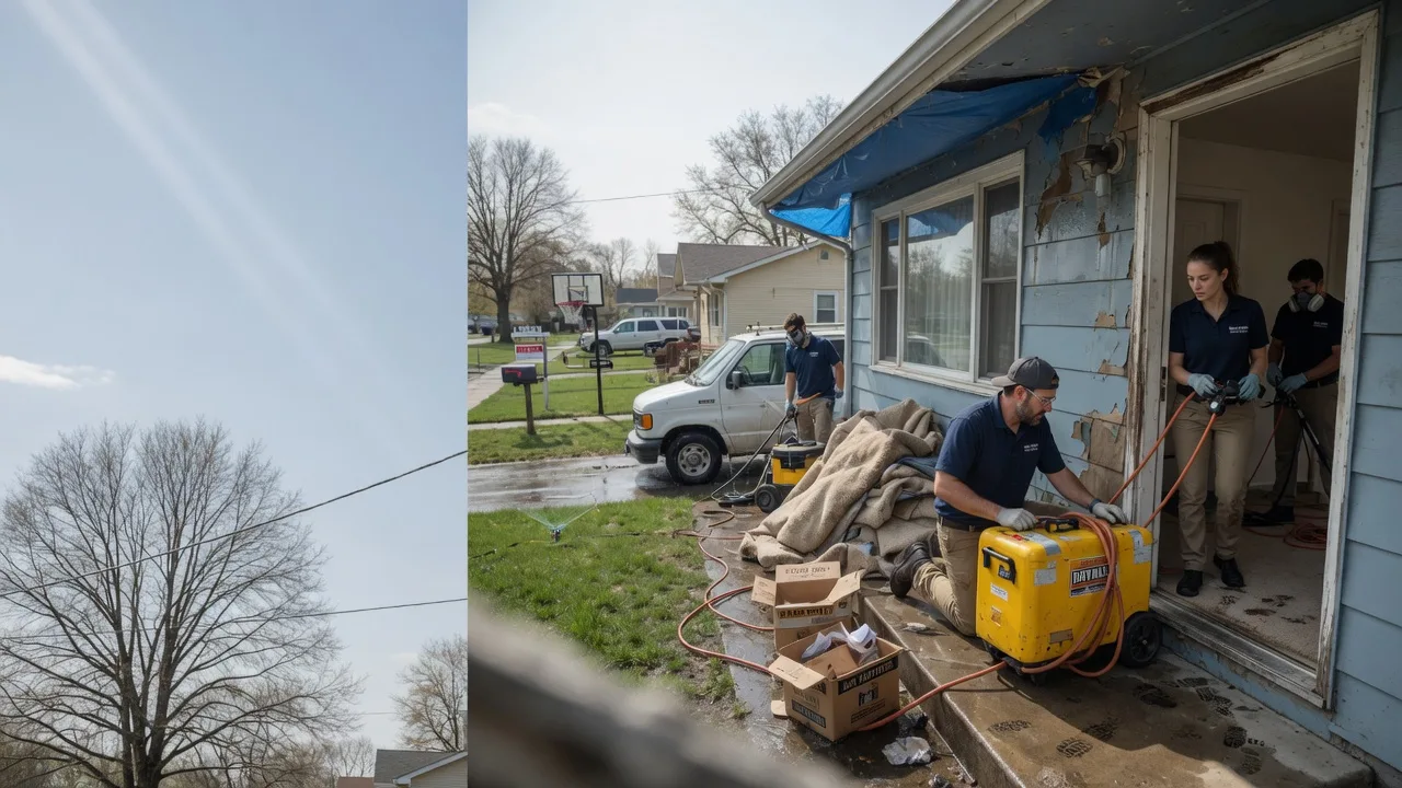 Basement Flood Cleanup in Pulaski, IL near me